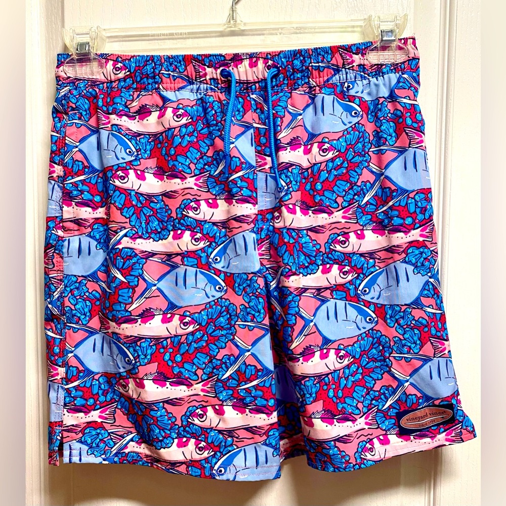 Vineyard Vines Boys Swim Trunks. Large